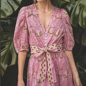 CLEOBELLA SET AMINS TOP CHELSEA SKIRT IN WILDFLOWER